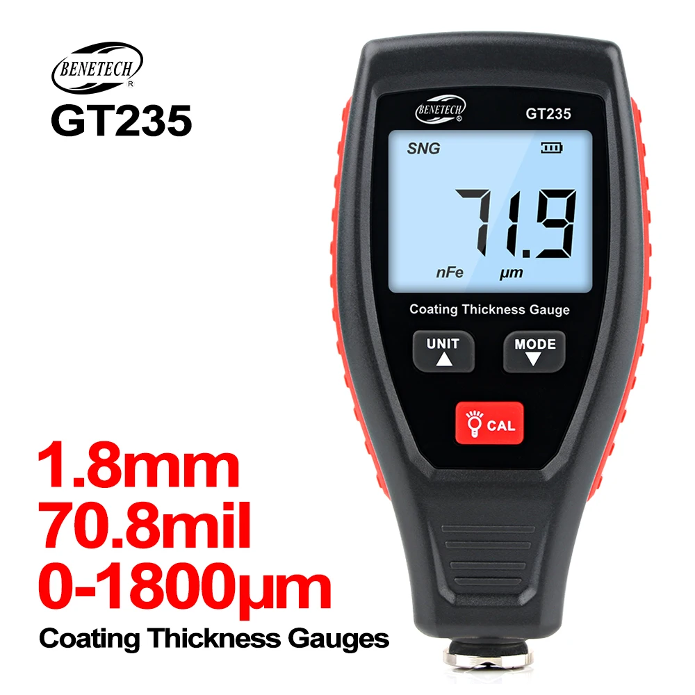 Paint Thickness Gauge - Medidor de espessura de revestimento rz,