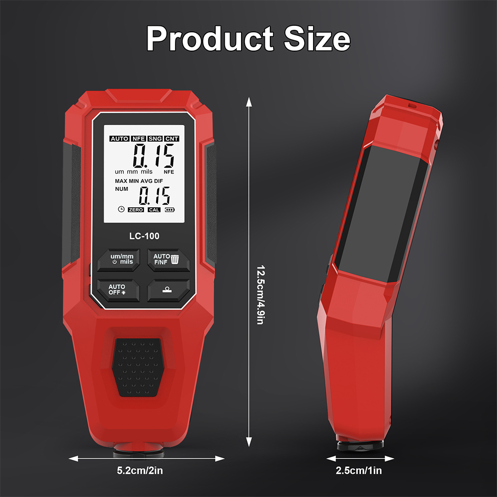 Medidor de Espessura de Tinta  - Paint Thickness Gauge avaliação e preço