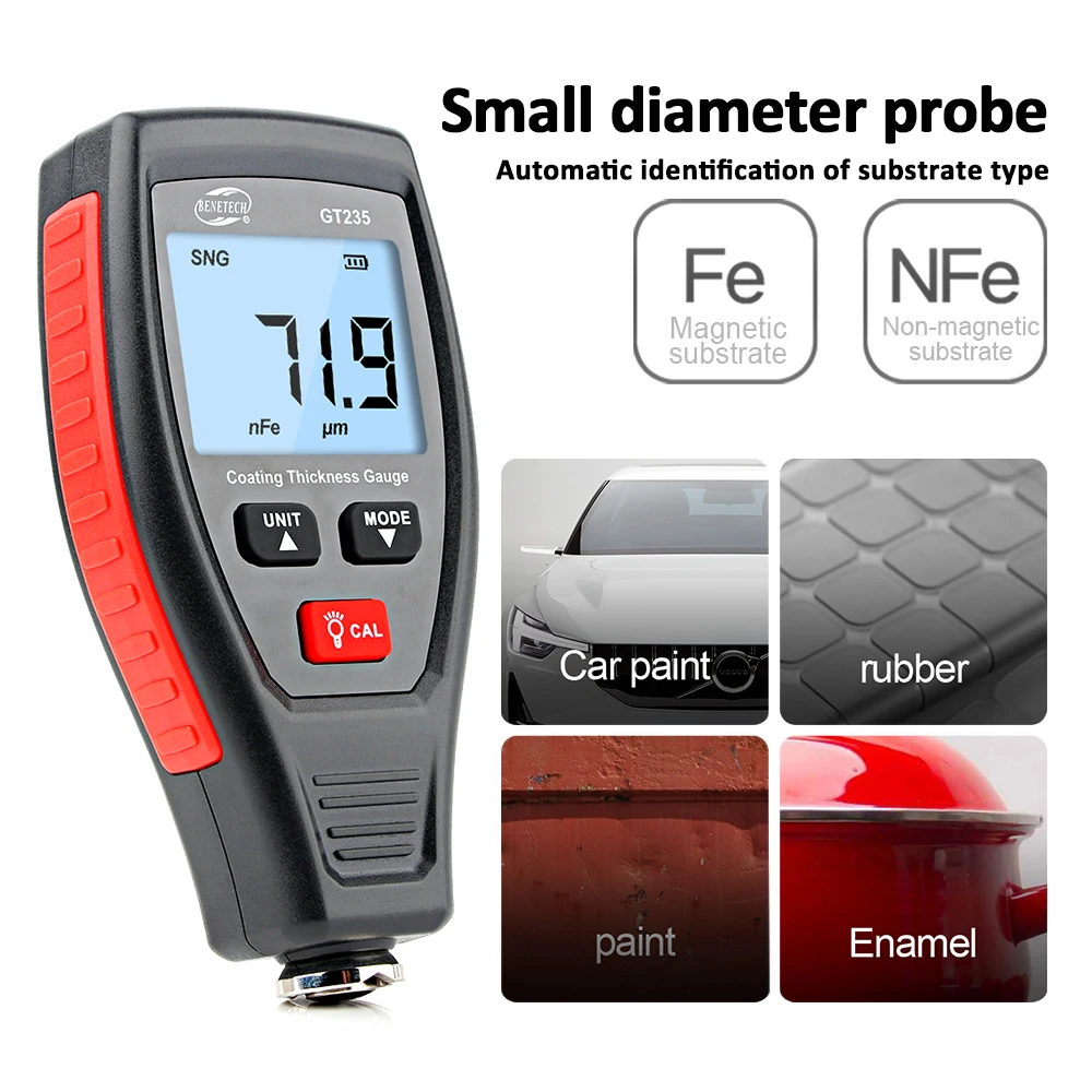 Medidor de espessura de revest - Paint Thickness Gauge avaliação e preço