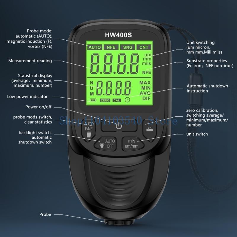 02DC Digital Medidor Espessura - Paint Thickness Gauge avaliação e preço