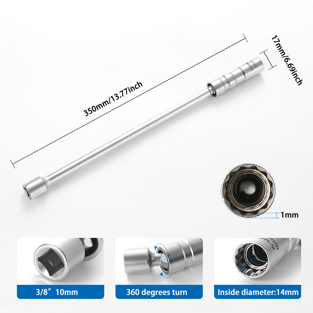 Chave de soquete magnética par - Spark Plug Socket Set avaliação e preço