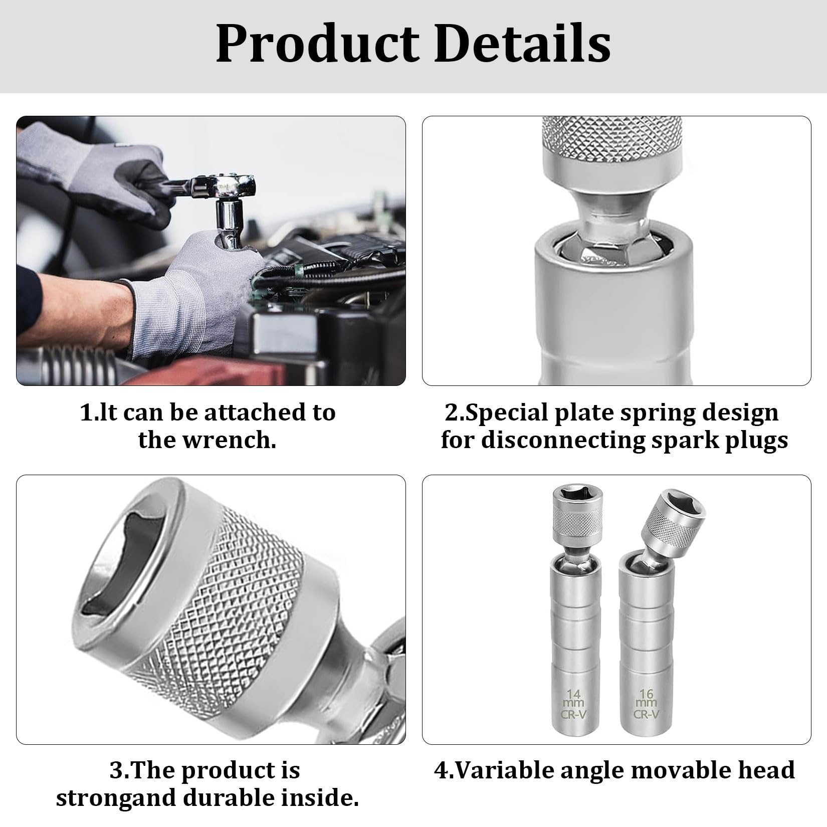 Conjunto de chave de vela de i - Spark Plug Socket Set avaliação e preço