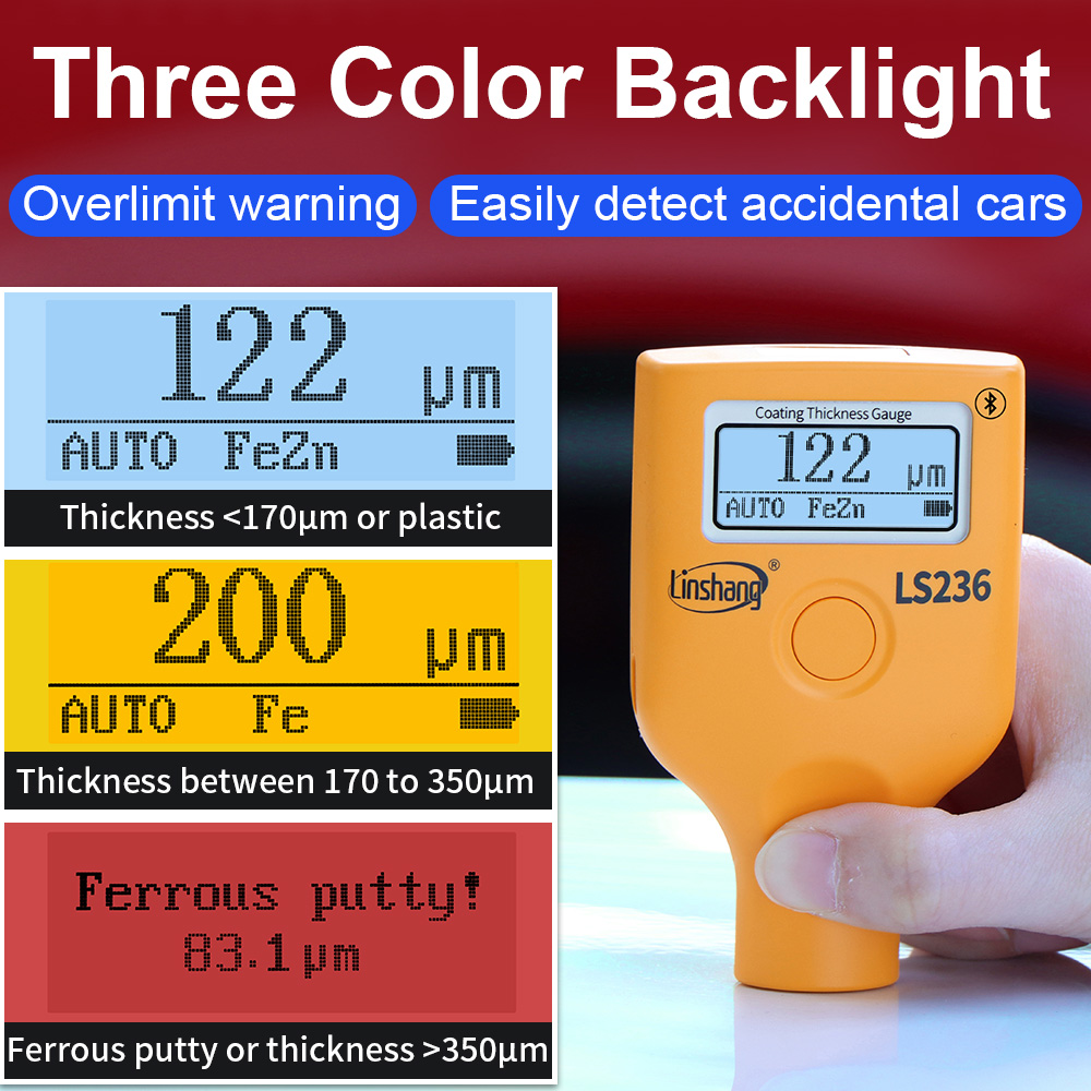 À Venda: Medidor de Espessura  - Paint Thickness Gauge avaliação e preço