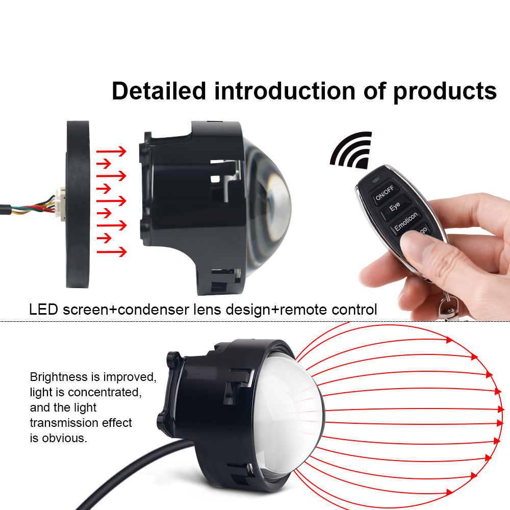 Carro dinâmico diabo olho luze - Headlight Aiming Tool avaliação e preço