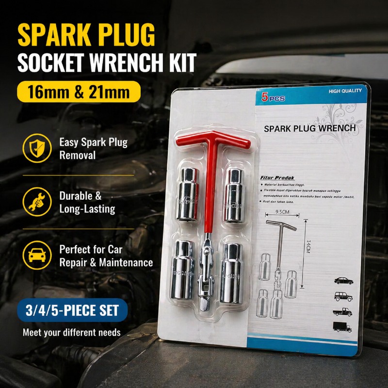 Chave de Soquete para Vela de  - Spark Plug Socket Set avaliação e preço