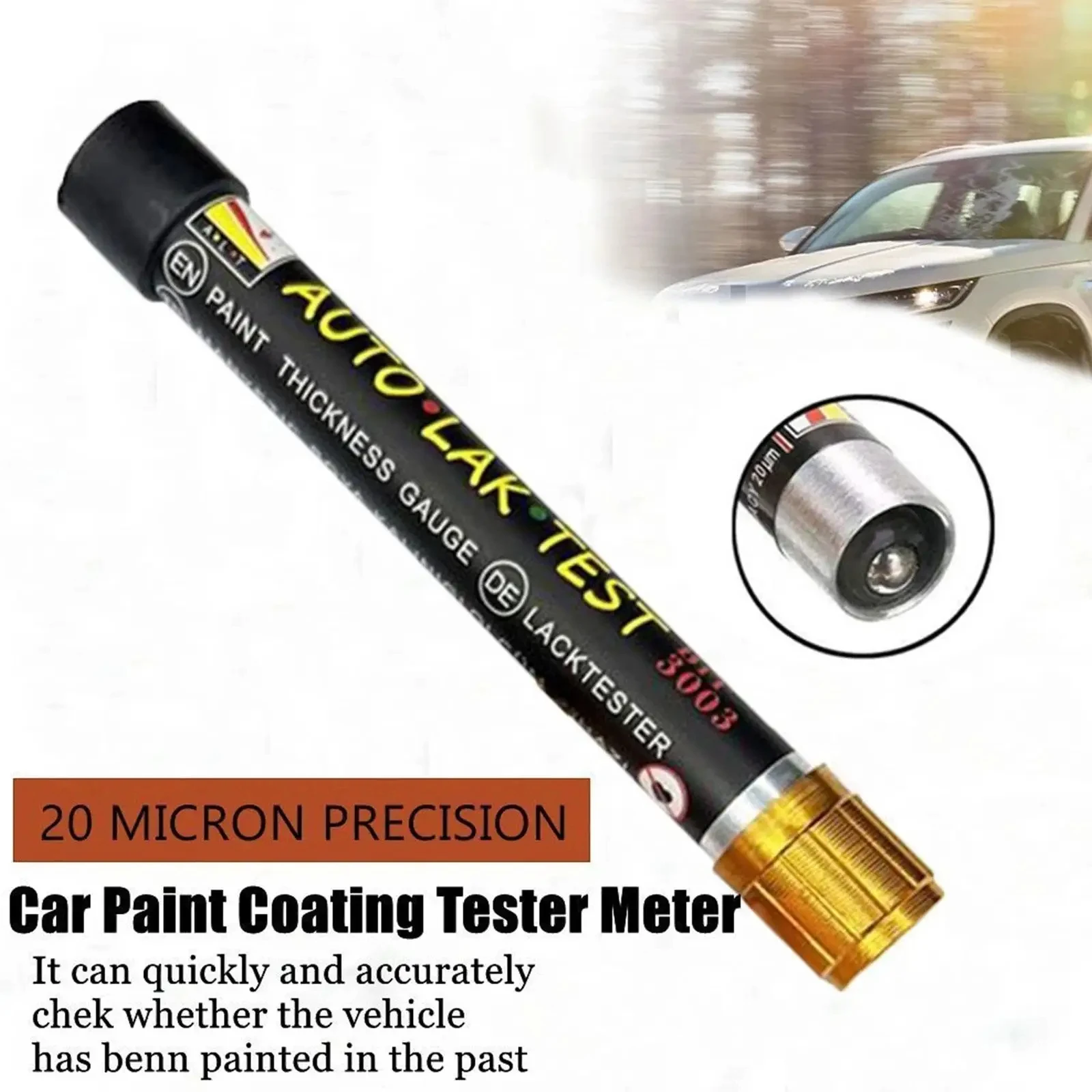 Medidor de Espessura de Tinta  - Paint Thickness Gauge avaliação e preço
